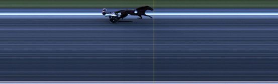 Målfoto for løp 8 på bane LE den 27.07.2020