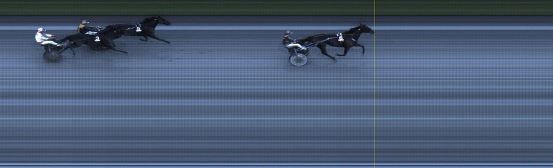 Målfoto for løp 6 på bane LE den 03.08.2020