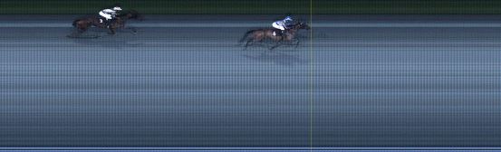 Målfoto for løp 8 på bane LE den 03.08.2020