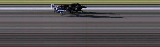 Målfoto for løp 1 på bane LE den 10.08.2020