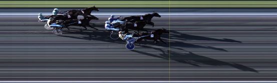 Målfoto for løp 3 på bane LE den 10.08.2020