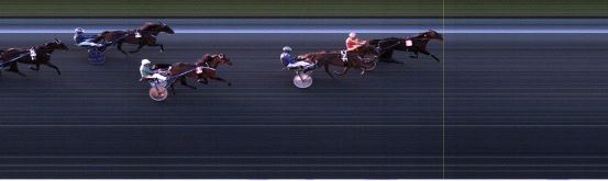 Målfoto for løp 8 på bane LE den 10.08.2020