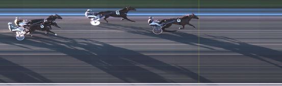 Målfoto for løp 5 på bane LE den 17.08.2020