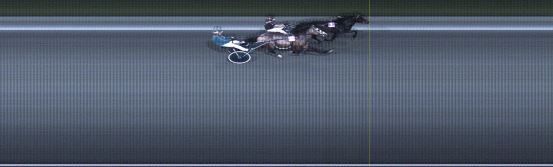 Målfoto for løp 8 på bane LE den 17.08.2020