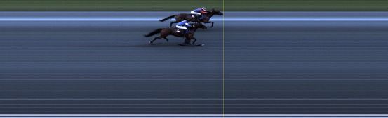 Målfoto for løp 3 på bane LE den 24.08.2020