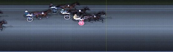 Målfoto for løp 6 på bane LE den 24.08.2020