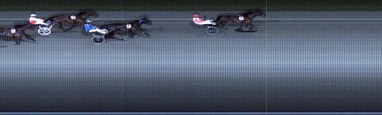 Målfoto for løp 7 på bane LE den 24.08.2020