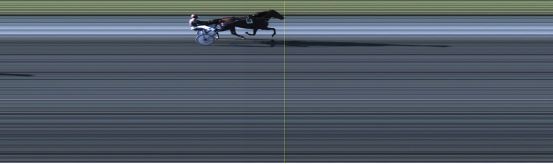 Målfoto for løp 1 på bane LE den 31.08.2020