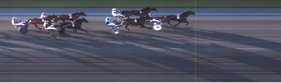 Målfoto for løp 6 på bane LE den 31.08.2020