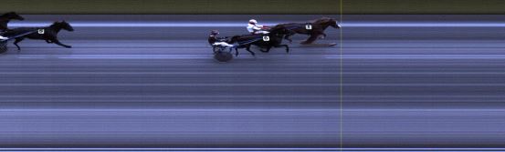 Målfoto for løp 1 på bane LE den 07.09.2020