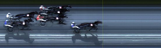 Målfoto for løp 3 på bane LE den 07.09.2020