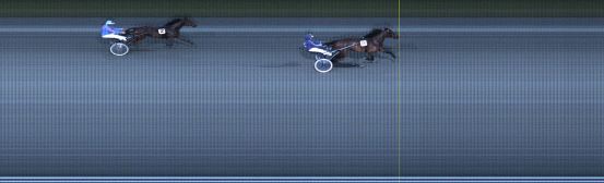 Målfoto for løp 1 på bane LE den 05.10.2020