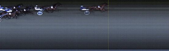 Målfoto for løp 6 på bane LE den 19.10.2020