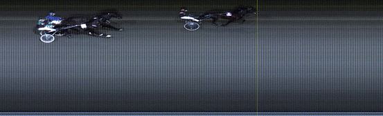 Målfoto for løp 8 på bane LE den 19.10.2020