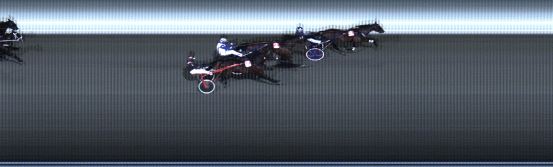 Målfoto for løp 3 på bane LE den 18.01.2021