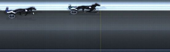 Målfoto for løp 8 på bane LE den 31.01.2021