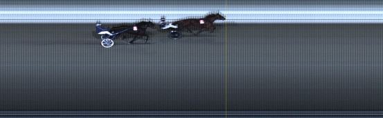 Målfoto for løp 3 på bane LE den 08.02.2021