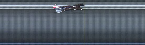 Målfoto for løp 1 på bane LE den 15.02.2021