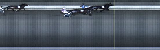 Målfoto for løp 2 på bane LE den 15.02.2021