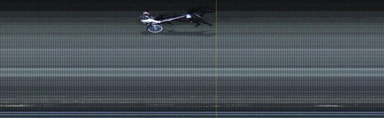 Målfoto for løp 2 på bane LE den 01.03.2021