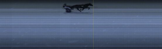 Målfoto for løp 9 på bane LE den 08.03.2021