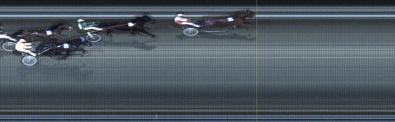 Målfoto for løp 2 på bane LE den 15.03.2021