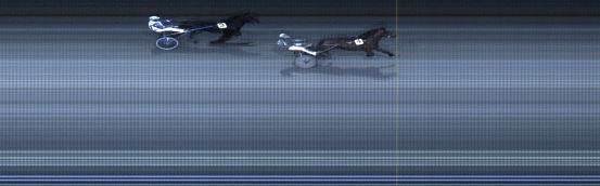 Målfoto for løp 1 på bane LE den 22.03.2021