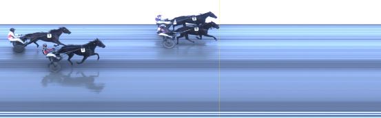 Målfoto for løp 1 på bane LE den 10.04.2021