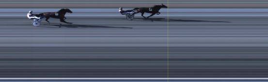 Målfoto for løp 1 på bane LE den 25.04.2021