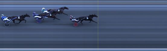 Målfoto for løp 6 på bane LE den 25.04.2021