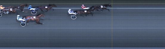 Målfoto for løp 7 på bane LE den 10.05.2021