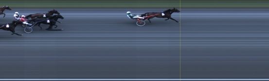 Målfoto for løp 8 på bane LE den 17.05.2021