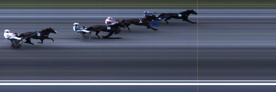 Målfoto for løp 4 på bane LE den 18.06.2021