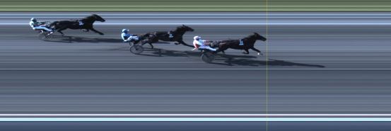 Målfoto for løp 6 på bane LE den 18.06.2021