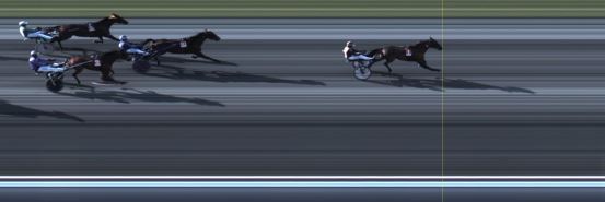 Målfoto for løp 3 på bane LE den 15.07.2021