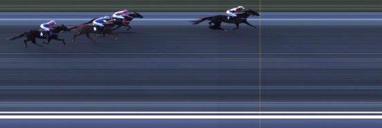 Målfoto for løp 10 på bane LE den 26.07.2021