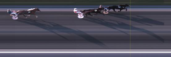 Målfoto for løp 9 på bane LE den 26.07.2021