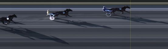 Målfoto for løp 5 på bane LE den 02.08.2021