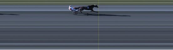 Målfoto for løp 2 på bane LE den 09.08.2021