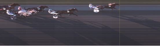 Målfoto for løp 9 på bane LE den 09.08.2021