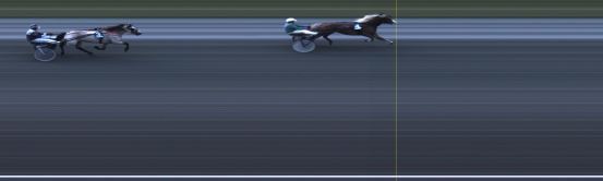 Målfoto for løp 2 på bane LE den 16.08.2021