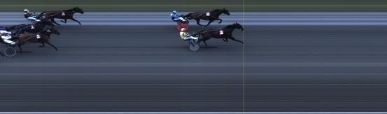 Målfoto for løp 3 på bane LE den 16.08.2021