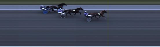 Målfoto for løp 1 på bane LE den 30.08.2021