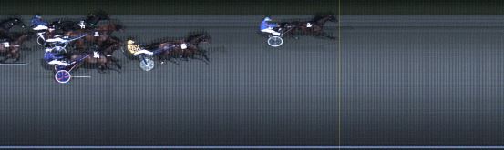 Målfoto for løp 6 på bane LE den 06.09.2021