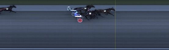 Målfoto for løp 1 på bane LE den 13.09.2021