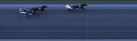 Målfoto for løp 2 på bane LE den 04.10.2021