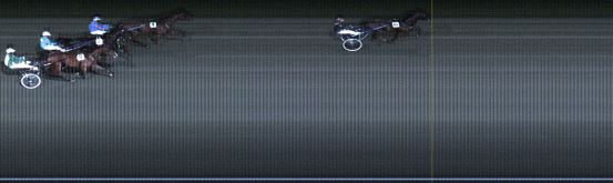 Målfoto for løp 9 på bane LE den 11.10.2021