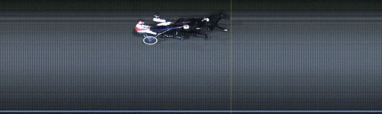 Målfoto for løp 1 på bane LE den 18.10.2021