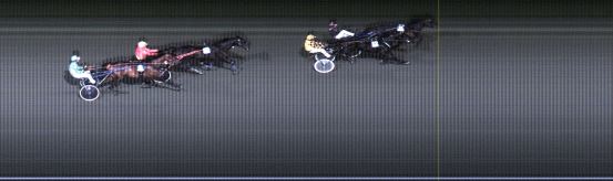 Målfoto for løp 2 på bane LE den 18.10.2021