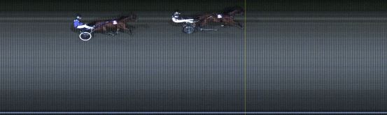 Målfoto for løp 8 på bane LE den 18.10.2021